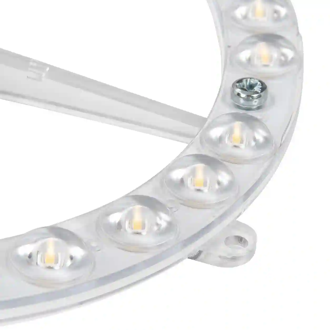 Detail čipů SMD 2835 San'an na LED modulu 20W denní bílá s CRI větším než 80 a úhlem 160 stupňů